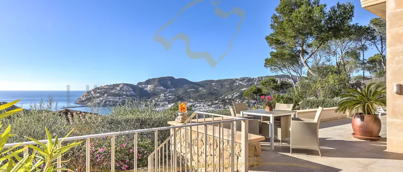 Natural stone villa in Port Andratx with harbour views — photo 11
