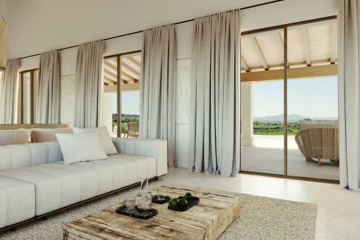 Petra: Quietly located new-build finca with panoramic views in Petra — photo 7