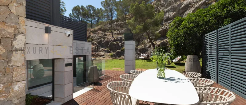 Modern newly built villa in Port Andratx town center location with views of the harbour — photo 2