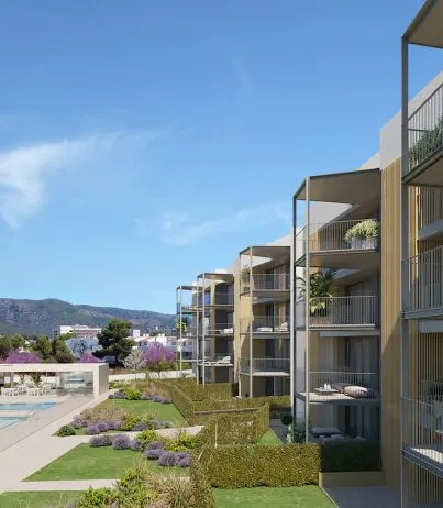 Ground floors in an exclusive, newly built residential complex near the beach in Palmanova — photo 1