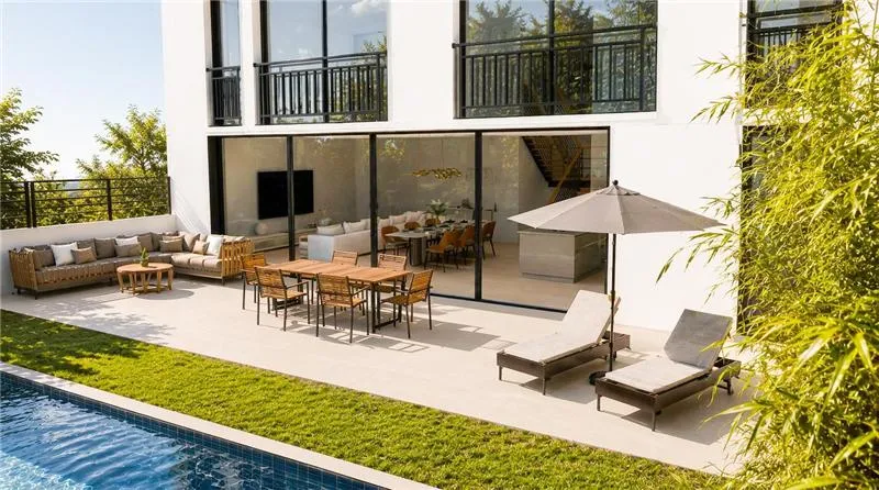 Coming soon. Brand-new. Townhouse with a pool — photo 1