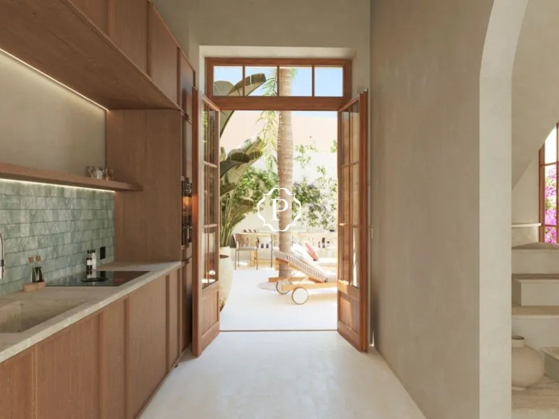 Town house for sale in Bunyola creative renovation with traditional elements — photo 3