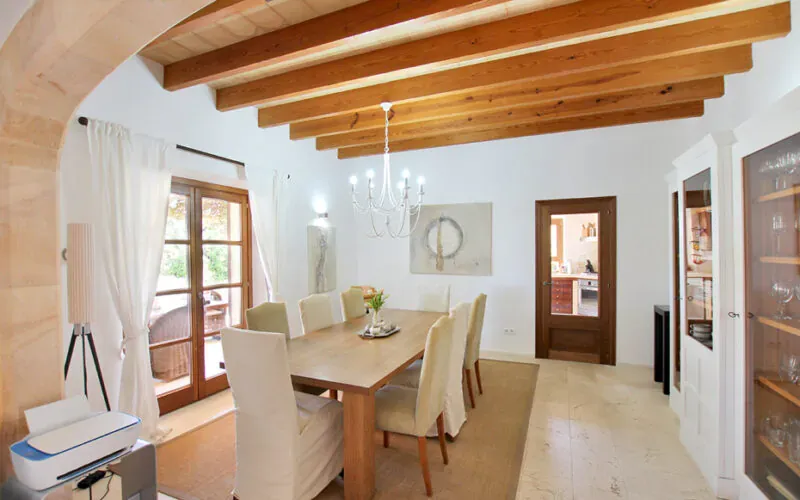 Natural stone finca with ETV licence, pool and patio refuge near Manacor – PM07400 — photo 7