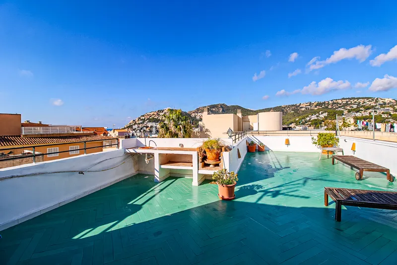 Ref. 2443A – Puerto de Andratx – Penthouse with port views in central location — photo 5