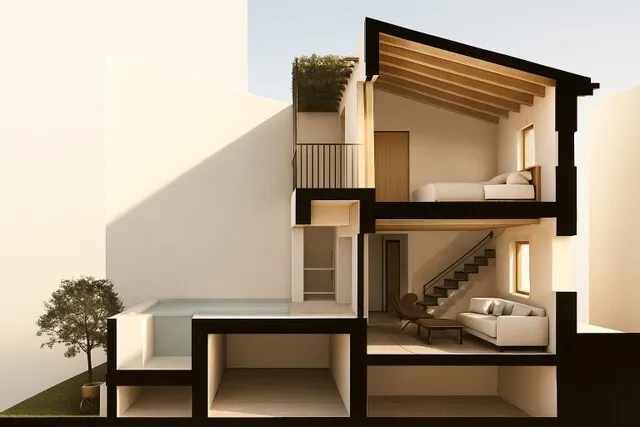 Renovation project town house for sale in Pollensa, North Mallorca — photo 8