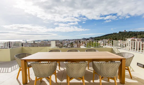 Renovated penthouse with panoramic terraces overlooking Palma — photo 3