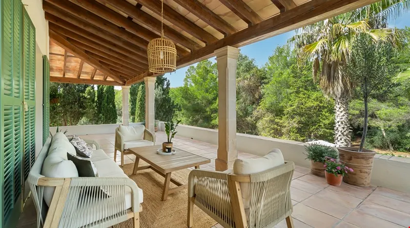 Historic eight-bedroom estate with guest apartment and mountain views in Palma — photo 12