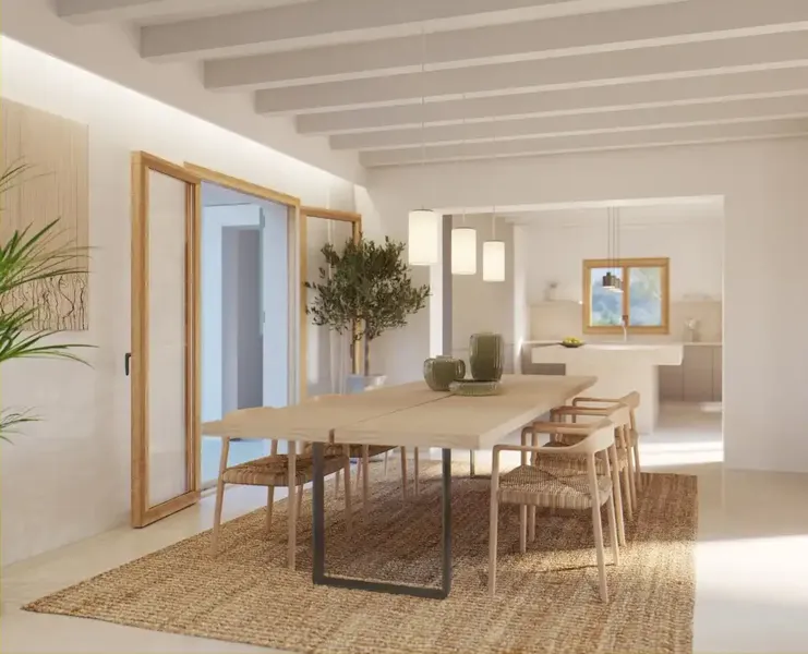 Country villa under construction available for purchase in Son Servera, with pool, terraces and sea views. The plot — photo 8