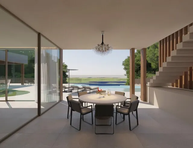 Frontline golf plot with villa project for sale in Son Vida, Palma, Mallorca — photo 6