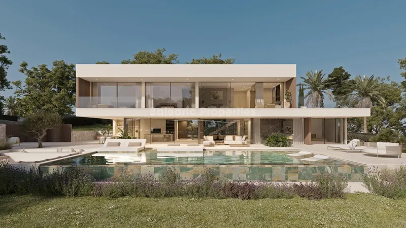Contemporary villa for sale in the peaceful area near Bunyola, West Mallorca — photo 2