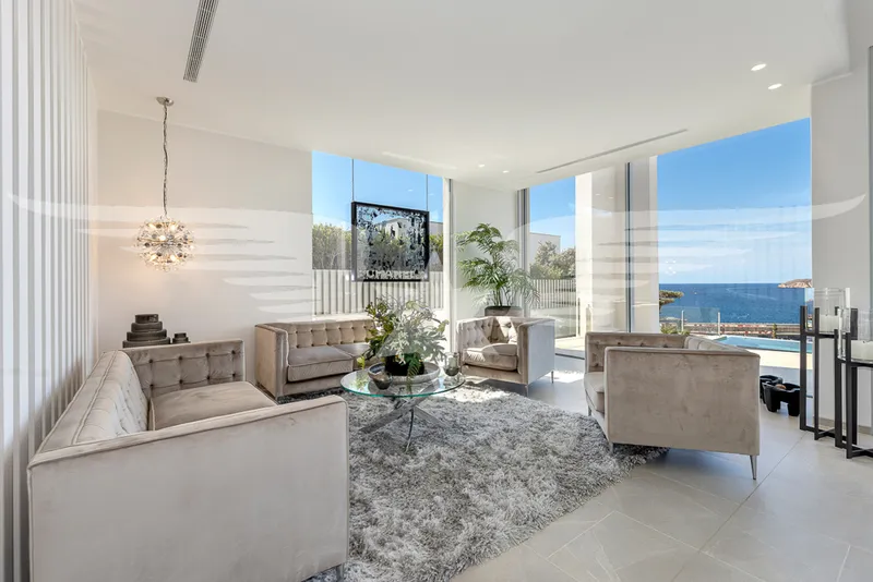 Port Adriano I luxury new construction villa with harbor views — photo 3