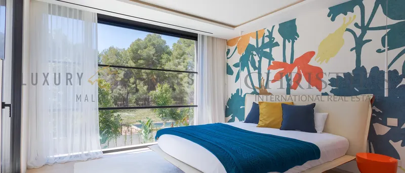 Modern newly built villa in Santa Ponsa near the harbor and beach — photo 10