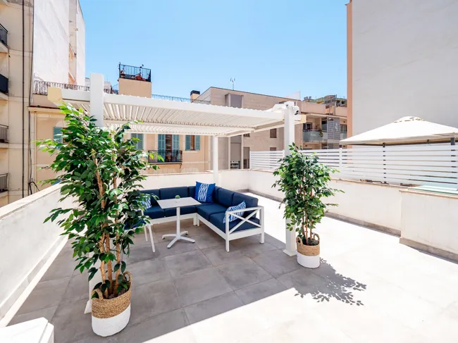 As-new penthouse in Palma City with private roof terrace and spa area - indoor pool a... — photo 3