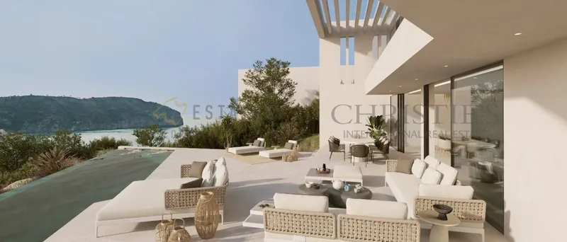 Luxury new build villa in Camp de Mar with designer furnishings and sea views — photo 9