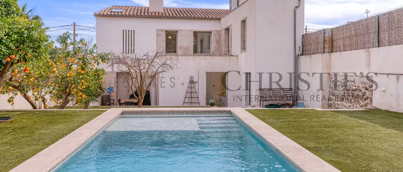 Village house in Calvia in the southwest of Mallorca with pool and garden — photo 1