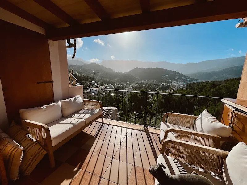 Apartment in a residential complex with a communal swimming pool in Port de Sóller — photo 1