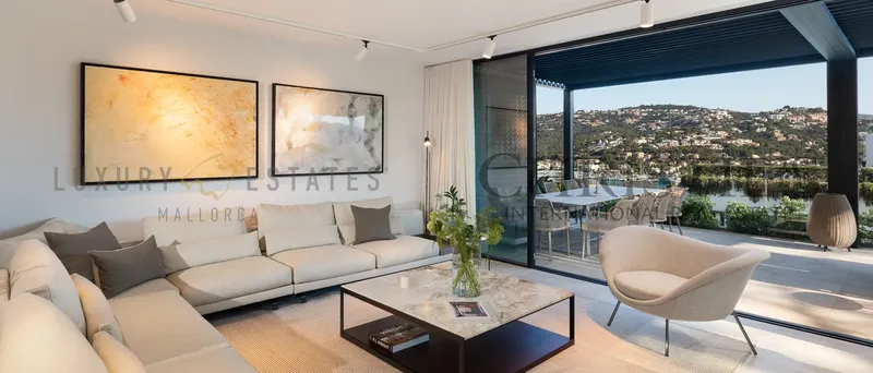 Modern newly built villa in Port Andratx town center location with views of the harbour — photo 6