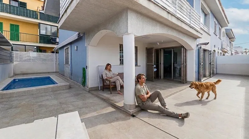Ground floor with private terrace and pool, 260 m from the sea — photo 7