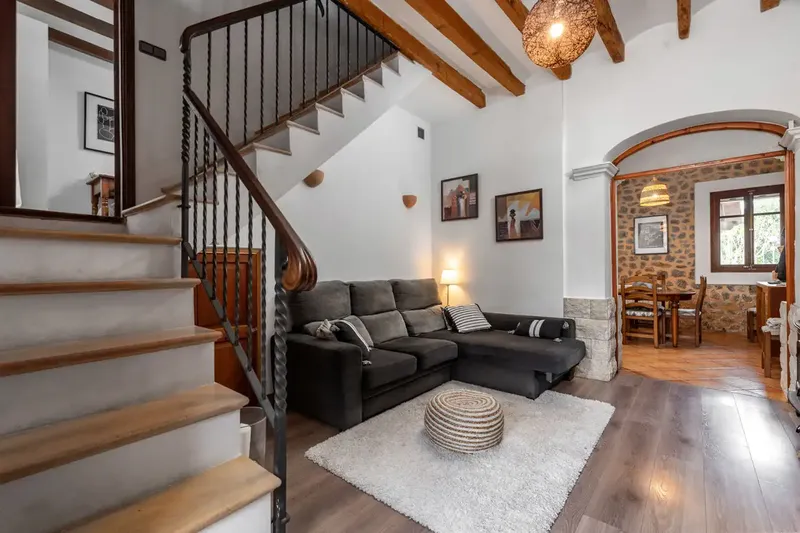Charming natural stone finca in Sóller completely renovated in rustic style, offers wonderful mountain views — photo 12