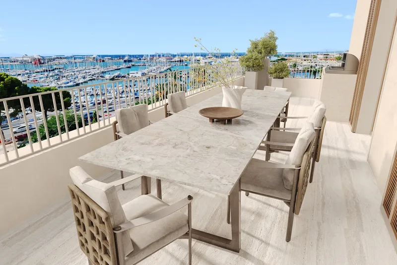 Penthouse in Palma - Private terrace with harbour views — photo 2