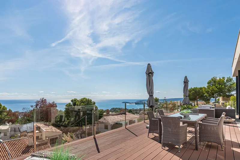 Modern villa with sea views in Costa d'en Blanes — photo 12