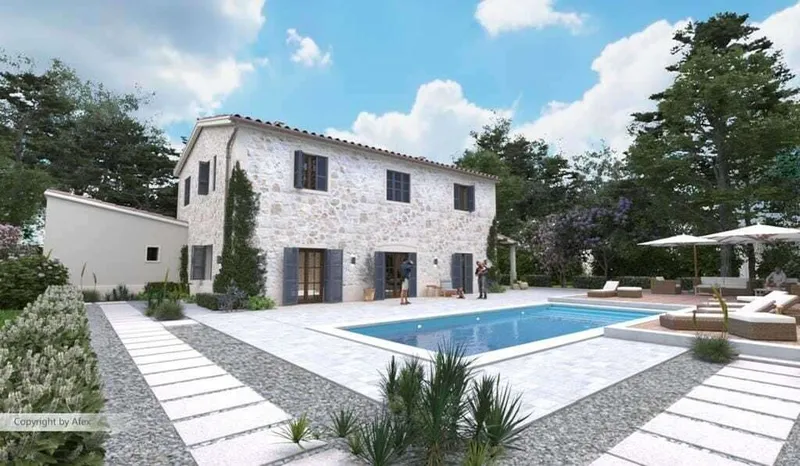 Top quality new build finca with views in Felanitx — photo 1