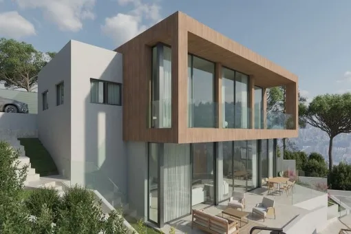 Costa de la Calma, fantastic project to build a two-storey chalet with sea views — photo 6