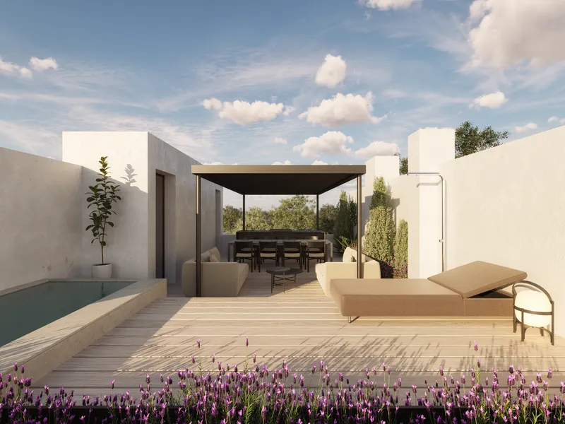 Townhouse project with building license in El Molinar — photo 4