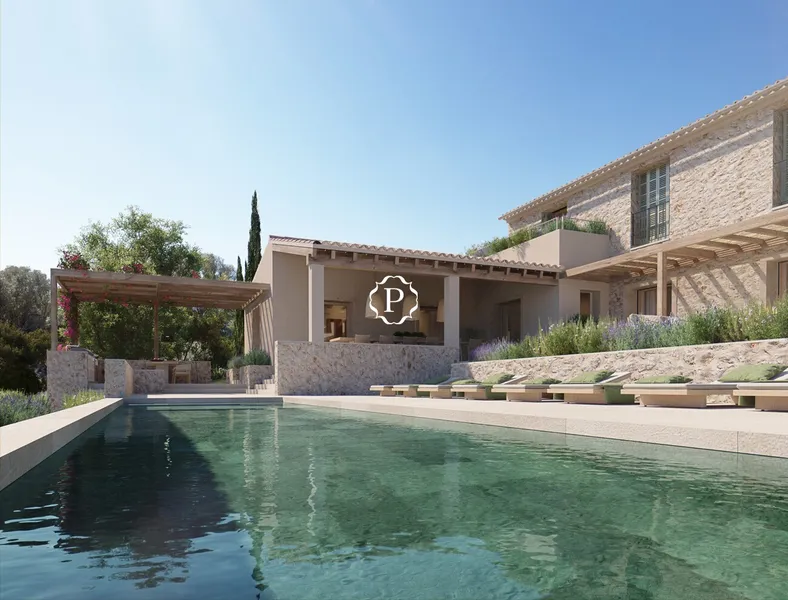 Finca for sale in Alcudia, projected construction with pool and vineyard — photo 10