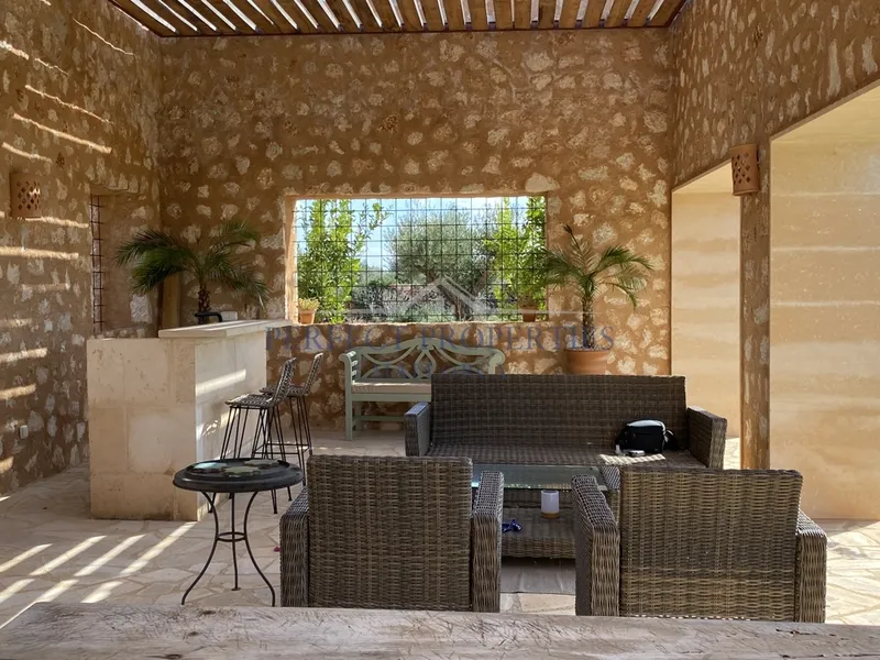 Brand new sea view luxury country home, only 3 km distance to Es Trenc Beach. — photo 11