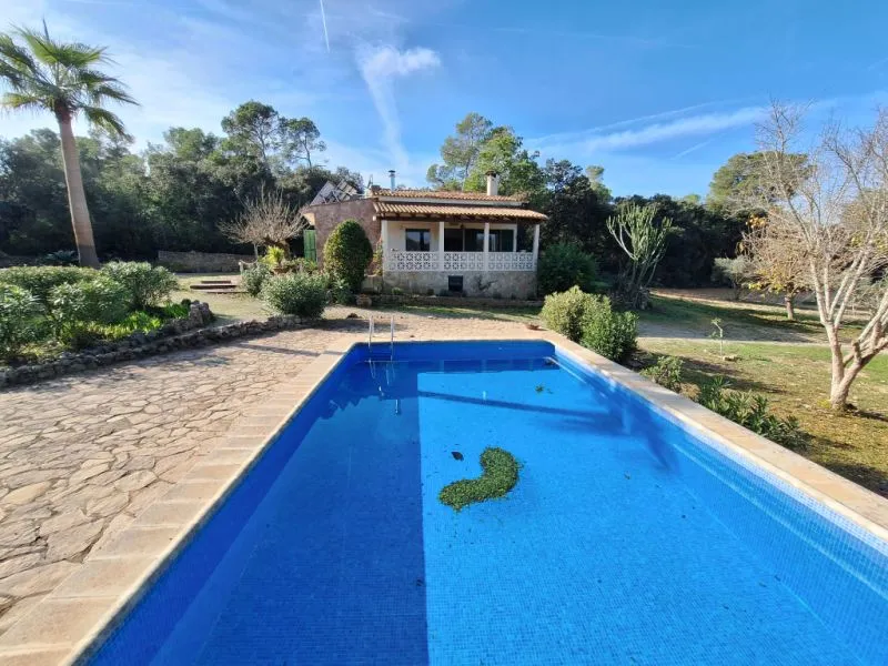 Sant Joan (Centre of the Island): Charming finca with pool, private well, guest apartment and 82 m² shed — photo 1