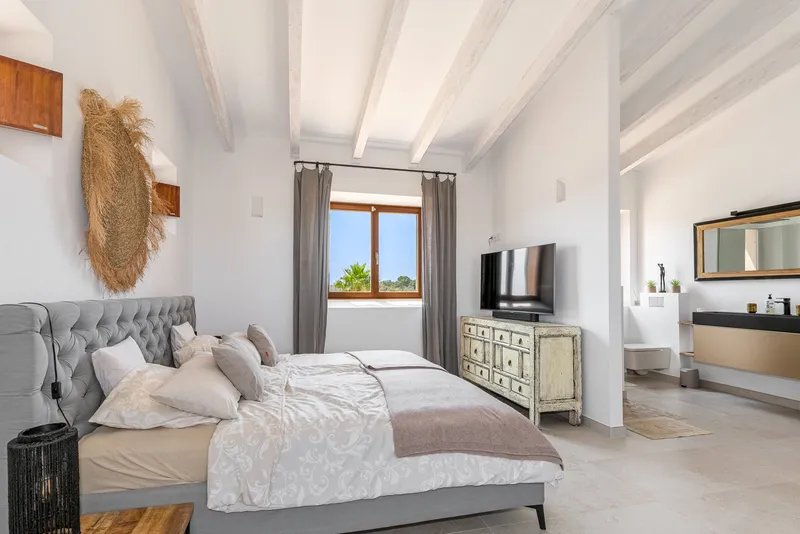 Finca in Santanyi - Newly built natural stone finca for sale in Mallorca — photo 11