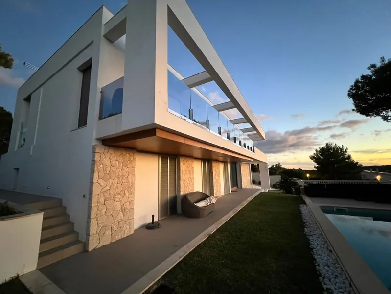 Modern villa with partial sea views in Cala Vinyas — photo 4