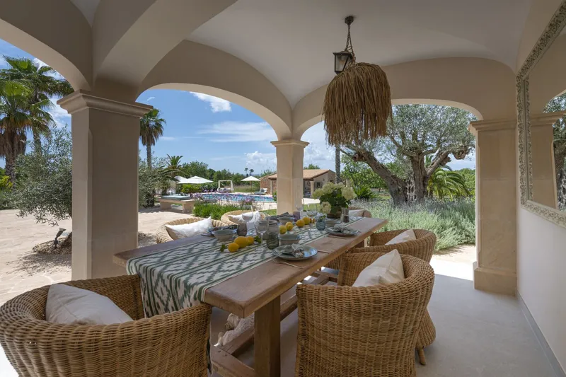 Exclusive finca with panoramic views in tranquil nature near Cas Concos — photo 9