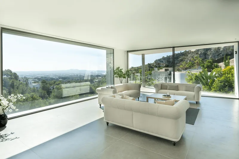 Villa with pool and panoramic views in Son Vida — photo 6