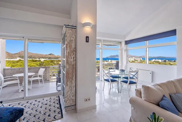 Unique sea-view penthouse for sale in Puerto Pollensa, North Mallorca — photo 7