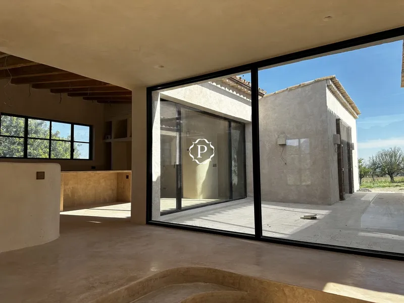 Country home for sale in Campanet, newly built with pool, large plot and architectural design — photo 8