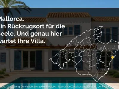 Plot with approved villa project and pool near Portocristo 14,206 m² near the sea — photo 6