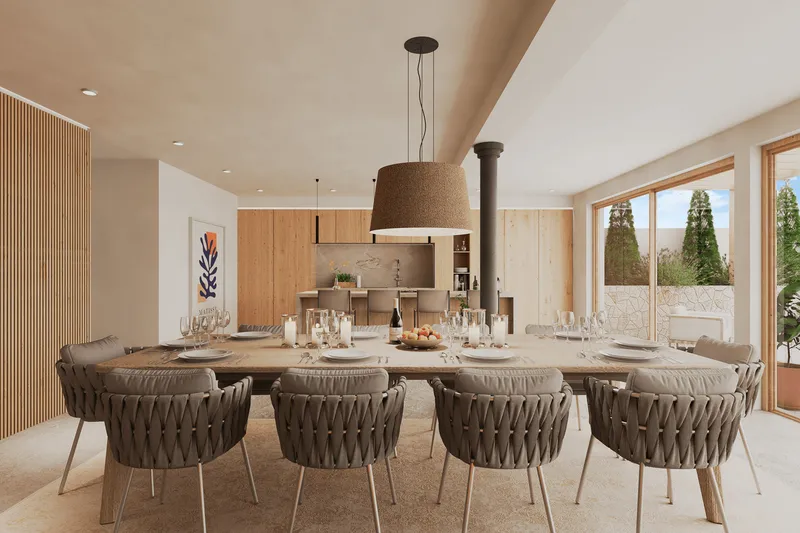 Renovated townhouse with pool in central Ses Salines, Mallorca — photo 6