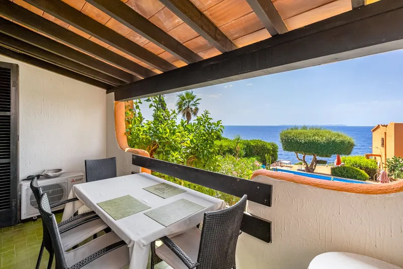Terraced house in Cala Pi / Vallgornera - sea view and pool view — photo 2