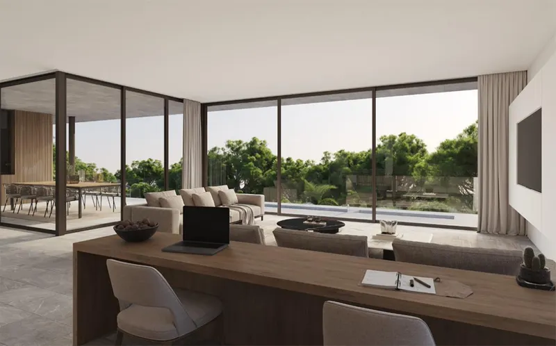Excellent building plot with project and construction of a modern villa — photo 4