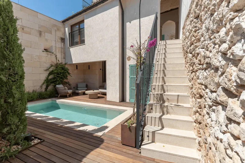 Townhouse with pool in Sineu — photo 2