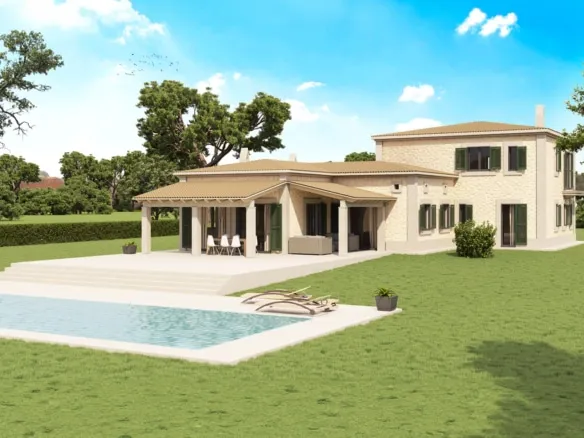 Newly built finca with fantastic views in Son Macià — photo 1