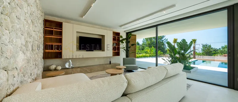 Modern newly built villa in Sa Coma near Bunyola with top features and spectacular views — photo 5