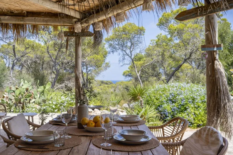 House with sea views at the Mondragó nature reserve in Cap des Moro — photo 1
