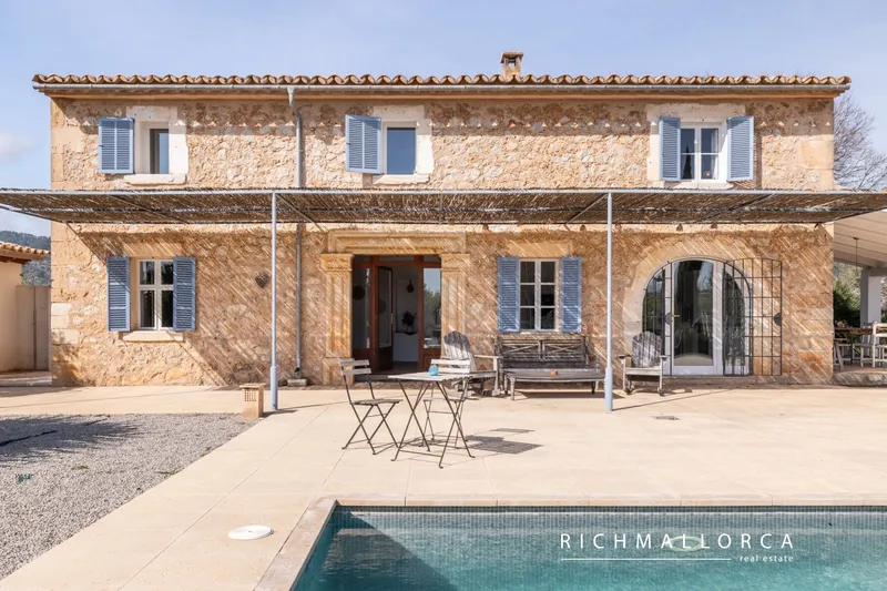 Mallorcan finca with holiday rental licence (6), pool and 25,000 m² near Lloseta — photo 3