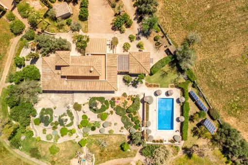 Cas Concos, charming finca with pool and panoramic views from the church of Cas Concos to the Tramuntana — photo 2