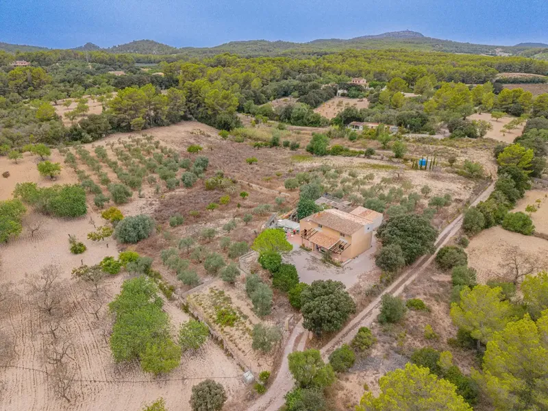 Legal rustic finca, awaiting completion of works in Porreres with spectacular views, olive trees and great privacy — photo 8