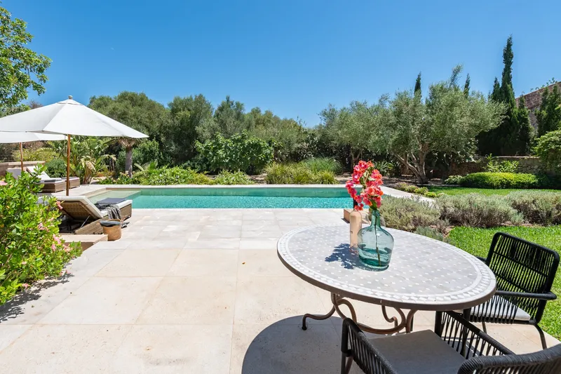 Design village house with guest apartment and finca charm in Ses Salines — photo 6