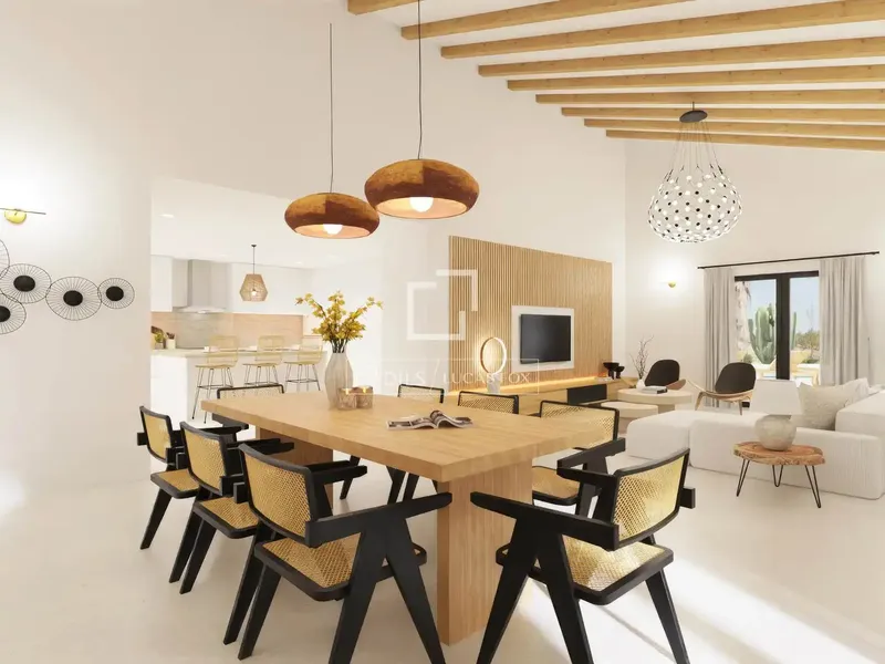 This beautifully designed single-storey villa combines contemporary architecture with Mediterranean warmth, offering a spacious and functional layout ideal for modern family living. — photo 11